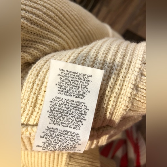 CAbi Cream Trio Striped Cardigan Size S - Picture 8 of 16